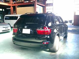 カーフィルム施工　BMW　X５