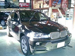 カーフィルム施工　BMW　X５