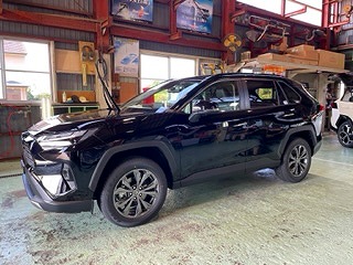 RAV4のガラスコーティング